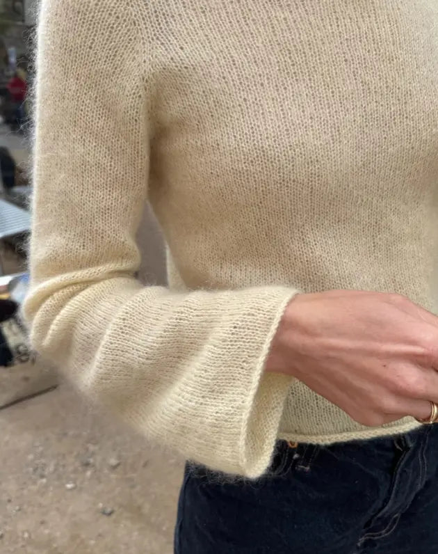 PetiteKnit Ivy Blouse yarn kit - Treasure Modern Knitting