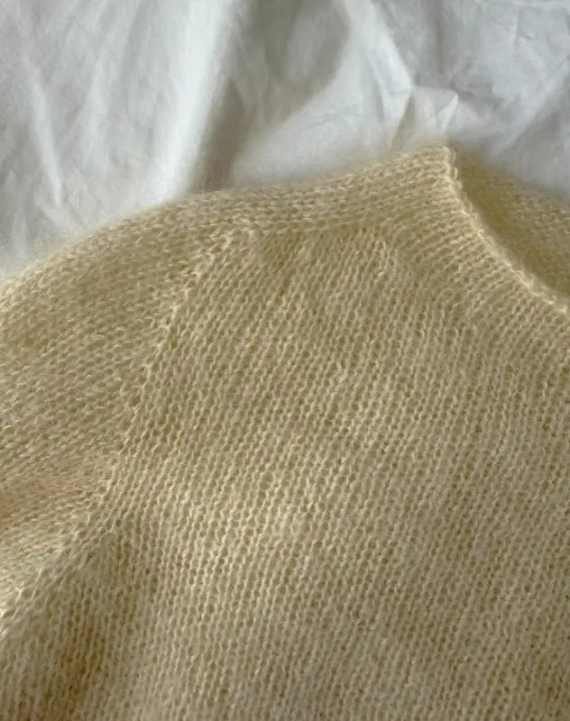 PetiteKnit Ivy Blouse yarn kit - Treasure Modern Knitting