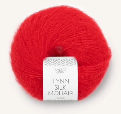 Tynn Silk Mohair Sandnes Garn Treasure Modern Knitting