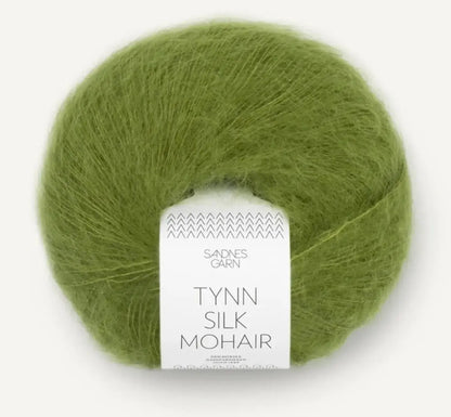 Tynn Silk Mohair Sandnes Garn Treasure Modern Knitting