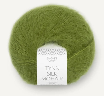 Tynn Silk Mohair Sandnes Garn Treasure Modern Knitting