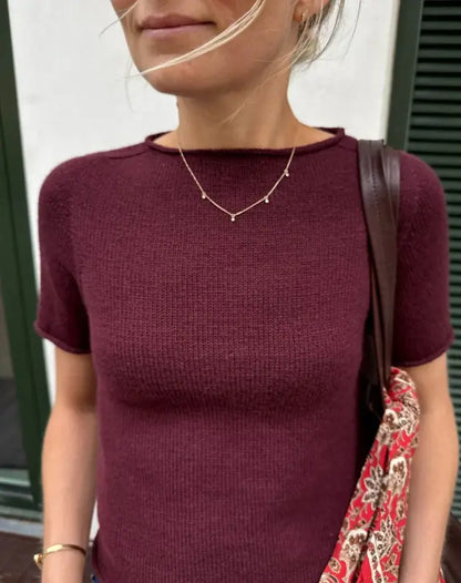 PetiteKnit Ivy Tee pattern PetiteKnit