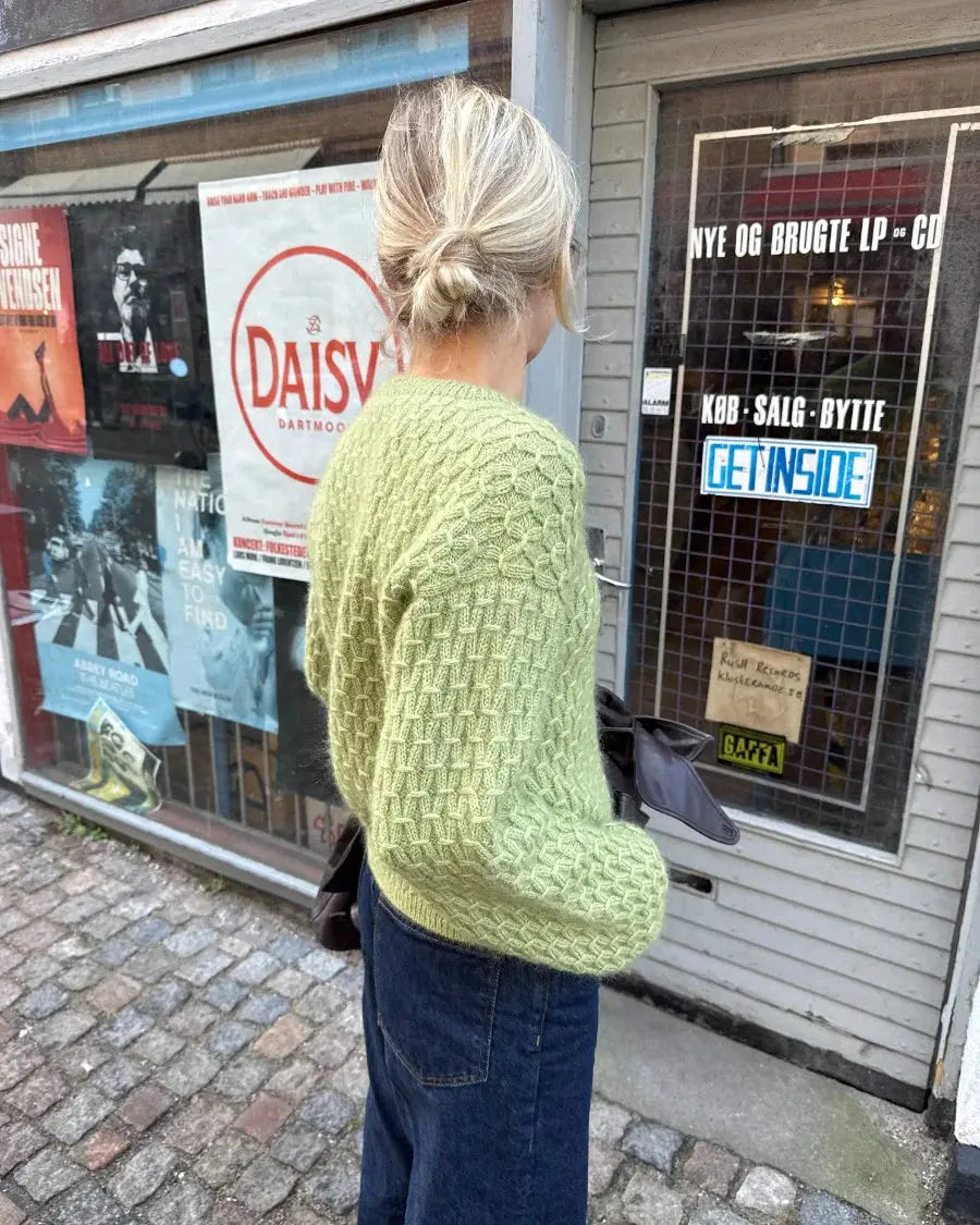 PetiteKnit Jenny Blouse pattern - Treasure Modern Knitting