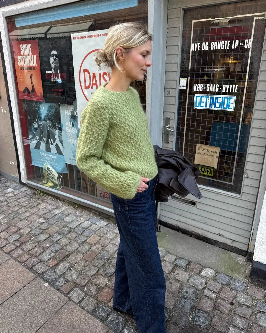 PetiteKnit Jenny Blouse pattern - Treasure Modern Knitting