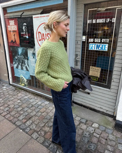 PetiteKnit Jenny Blouse pattern - Treasure Modern Knitting