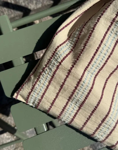 PetiteKnit Knitters String Bag - Seersucker Twin Stripe - Limited Edition - PRE-ORDER PetiteKnit