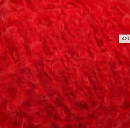 PetiteKnit Teddy Clutch yarn kit - small version in Gepard Teddy Dear - Treasure Modern Knitting