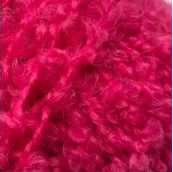 PetiteKnit Teddy Clutch yarn kit - small version in Gepard Teddy Dear - Treasure Modern Knitting