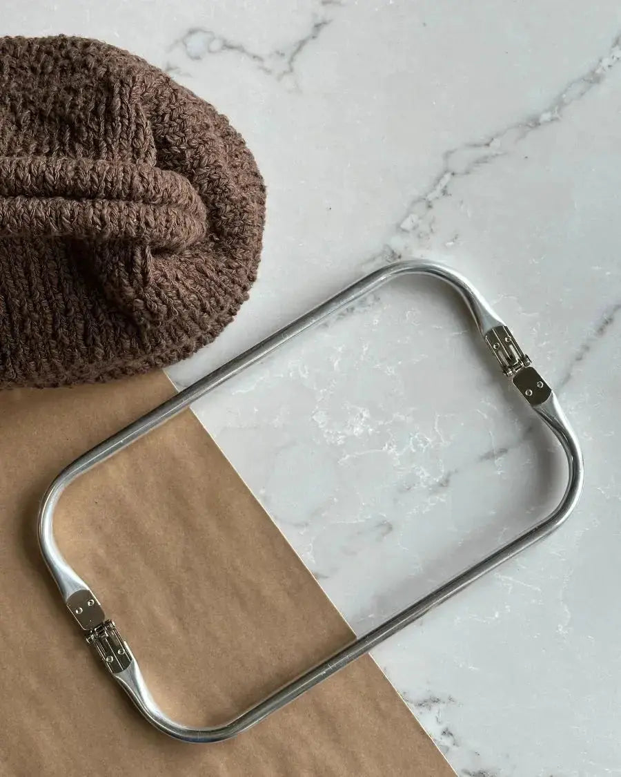 PetiteKnit Large Teddy Clutch yarn kit PetiteKnit