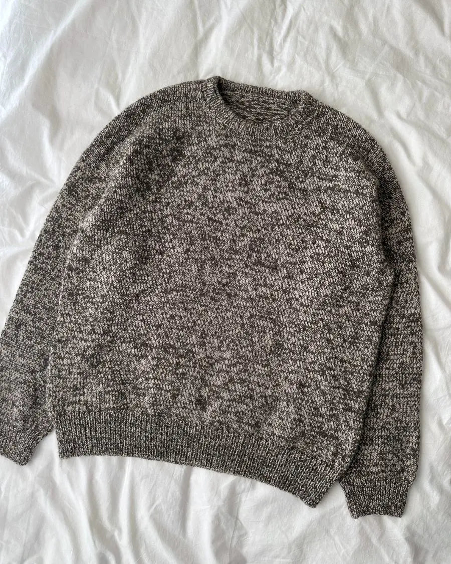 PetiteKnit Melange Sweater Man pattern PetiteKnit