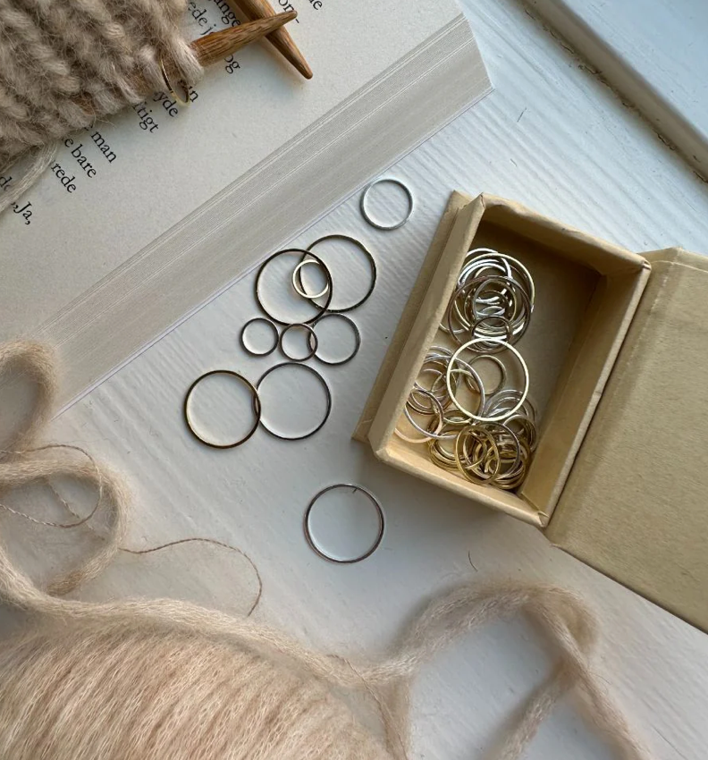 PetiteKnit Opening Stitch Markers - Treasure Modern Knitting