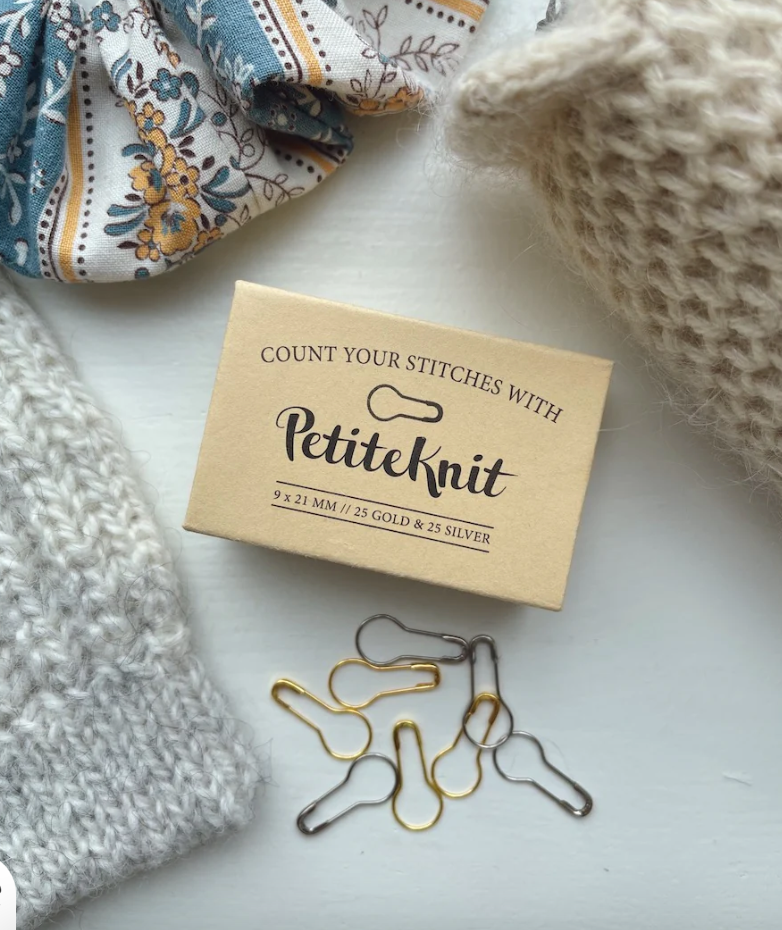 PetiteKnit Opening Stitch Markers - Treasure Modern Knitting