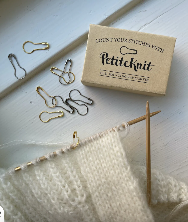 PetiteKnit Opening Stitch Markers - Treasure Modern Knitting