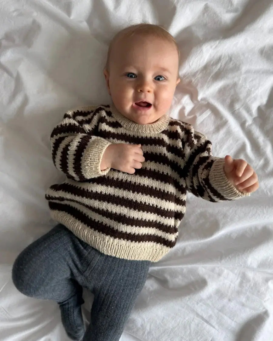 PetiteKnit Otto Sweater Baby pattern PetiteKnit