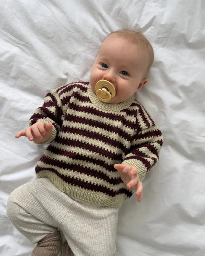 PetiteKnit Otto Sweater Baby pattern PetiteKnit