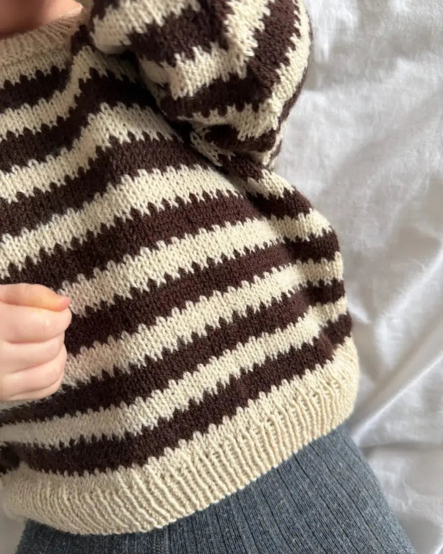 PetiteKnit Otto Sweater Baby pattern PetiteKnit