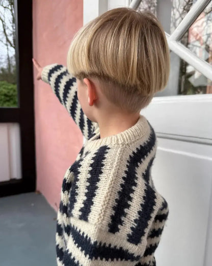 PetiteKnit Otto sweater junior pattern PetiteKnit