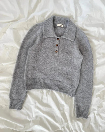 PetiteKnit Petra Polo pattern PetiteKnit