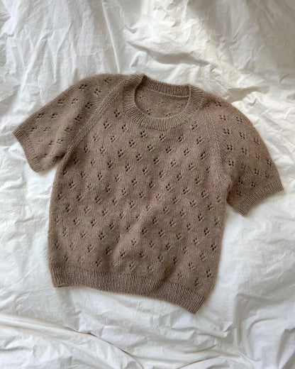 PetiteKnit Rigmor Tee pattern - Treasure Modern Knitting