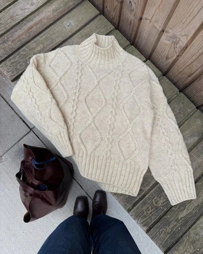 PetiteKnit Saga Sweater yarn kit - Treasure Modern Knitting