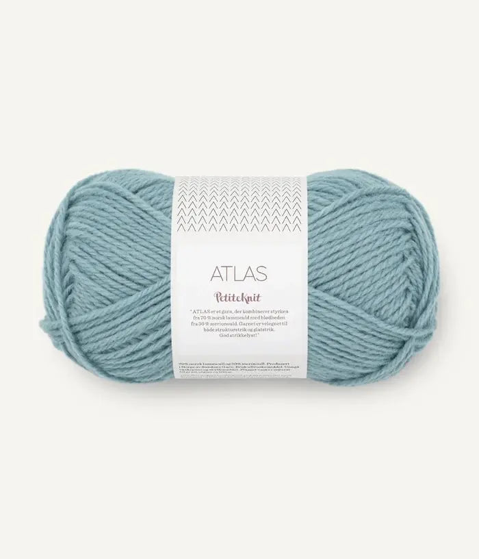 PetiteKnit Saga Sweater yarn kit - Treasure Modern Knitting