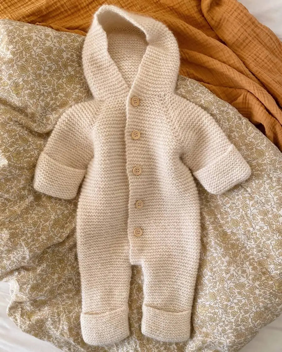 PetiteKnit Selma's Sleep Suit pattern PetiteKnit