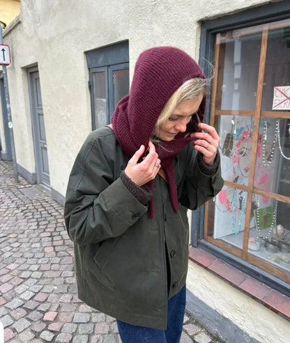 PetiteKnit Sophie Hood yarn kit WITH PATTERN - Treasure Modern Knitting