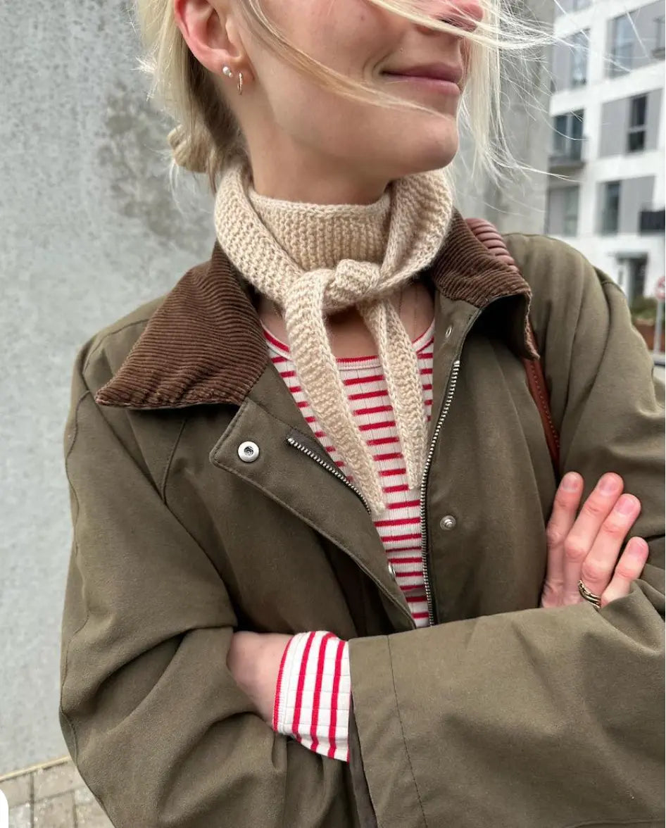 PetiteKnit Sophie scarf - Sandnes Cashmere version PetiteKnit
