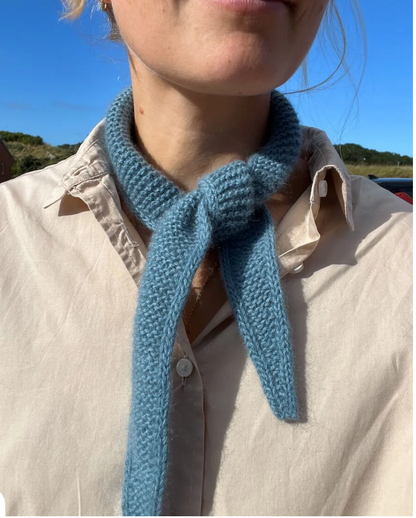 PetiteKnit Sophie scarf - Sandnes Cashmere version