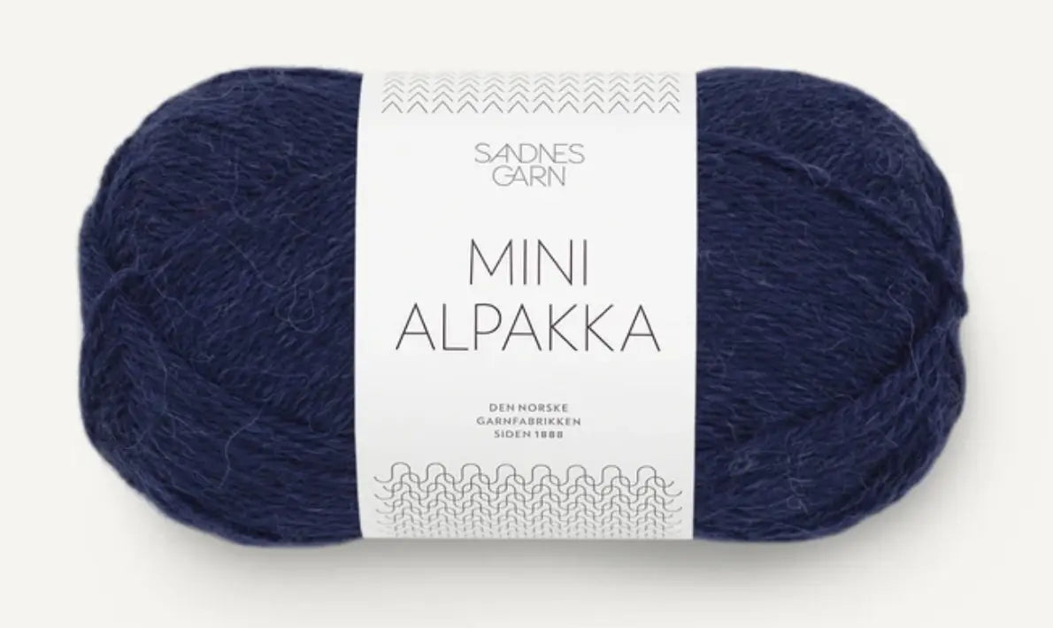 Mini Alpakka Sandnes Garn - Treasure Modern Knitting