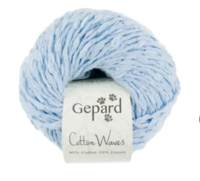 Gepard CottonWaves 50g - MORE SHADES COMING SOON Gepard Garn