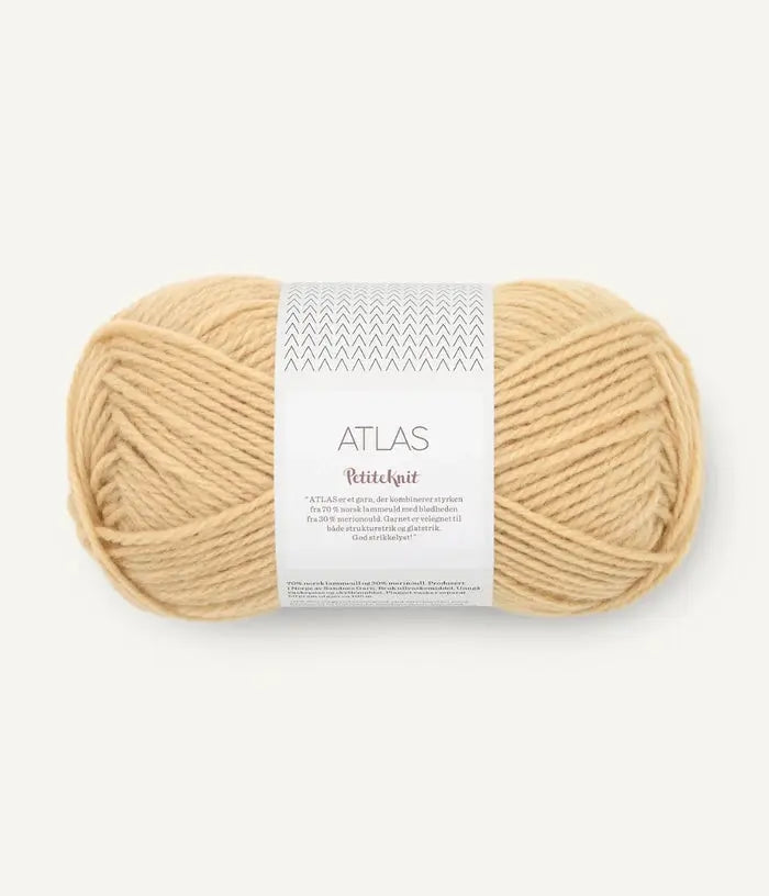 PetiteKnit Terrazzo hat yarn kit - Sandnes Atlas version PetiteKnit