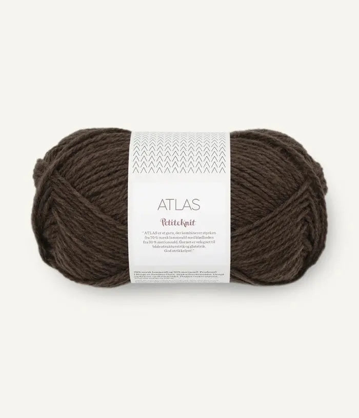 PetiteKnit Terrazzo hat yarn kit - Sandnes Atlas version PetiteKnit