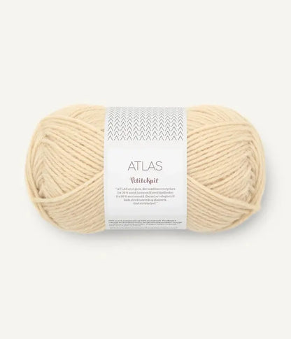 PetiteKnit Terrazzo hat yarn kit - Sandnes Atlas version PetiteKnit