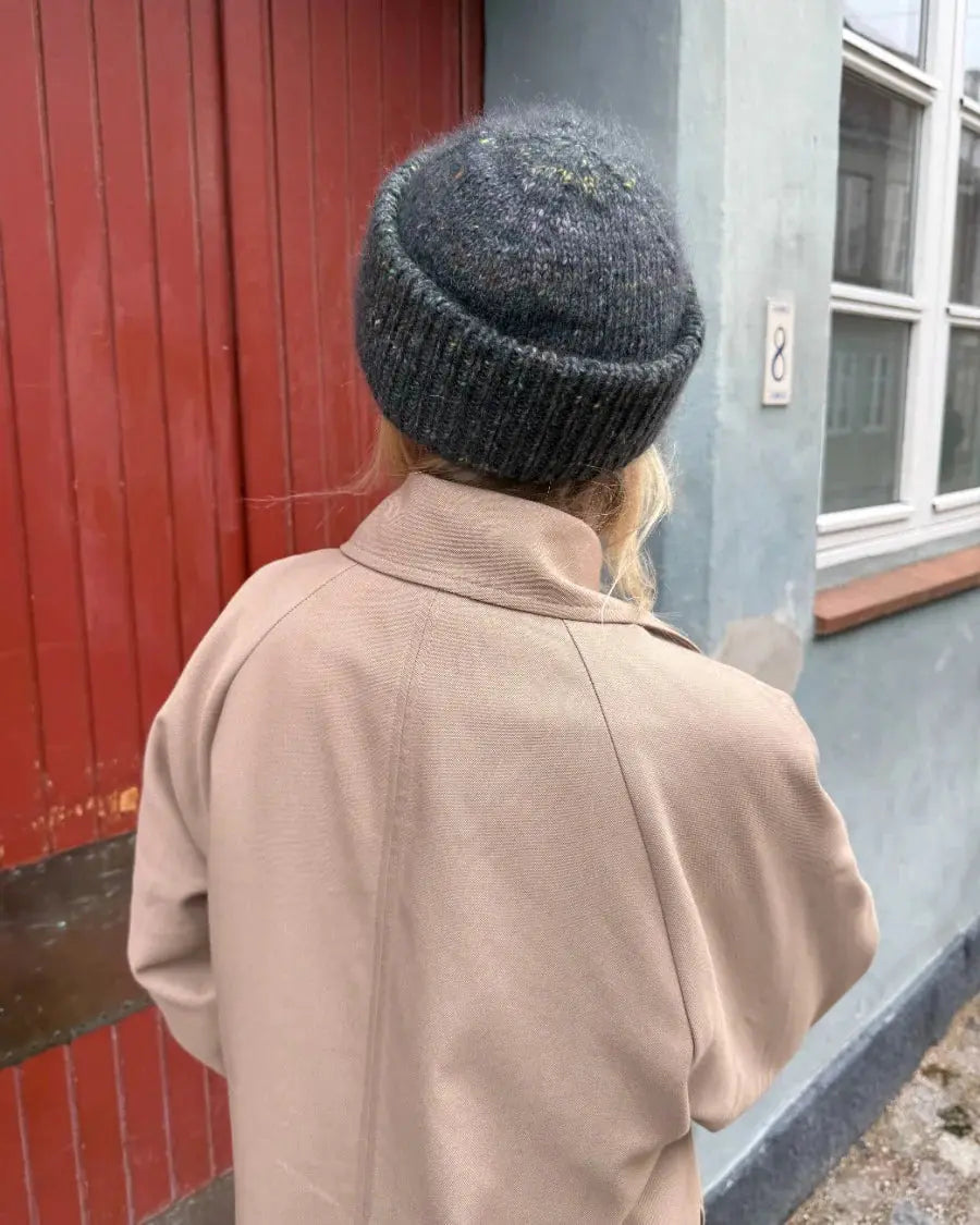 PetiteKnit Terrazzo hat yarn kit - Sandnes Atlas version - Treasure Modern Knitting