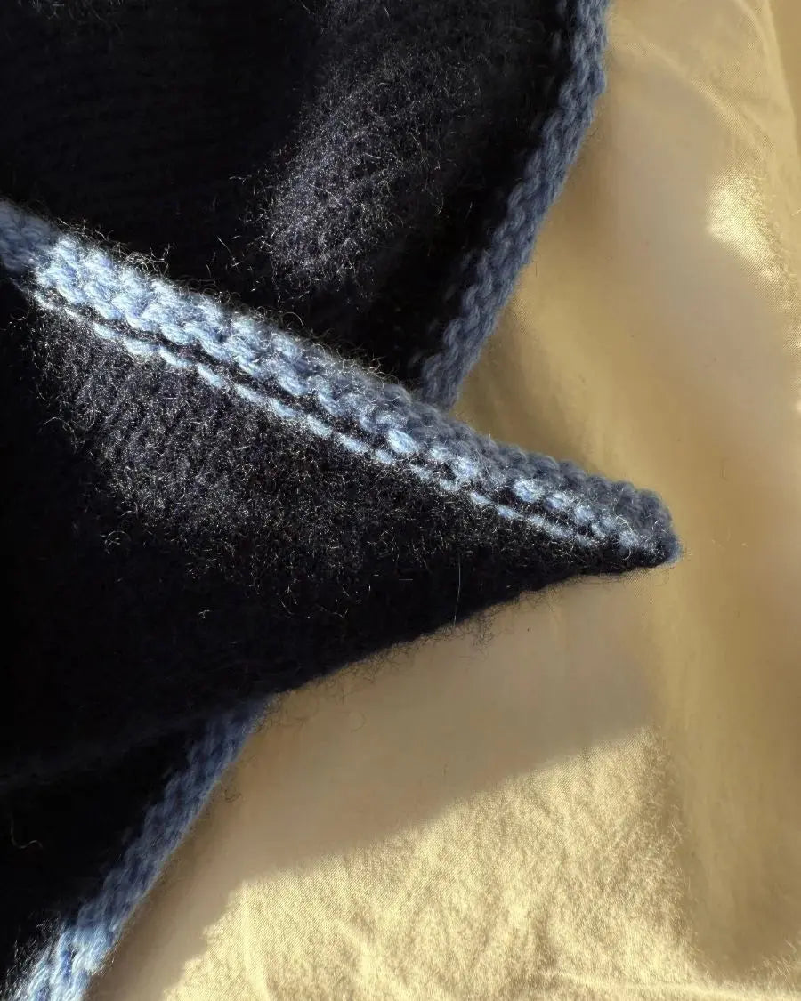 PetiteKnit Uma scarf yarn kit - Treasure Modern Knitting