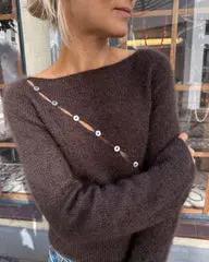 PetiteKnit Valerie Blouse pattern - Treasure Modern Knitting