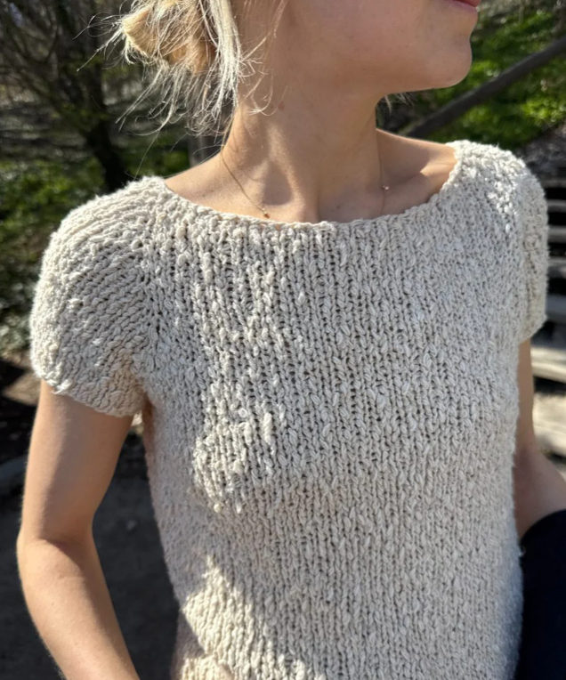 PetiteKnit Wave Tee pattern