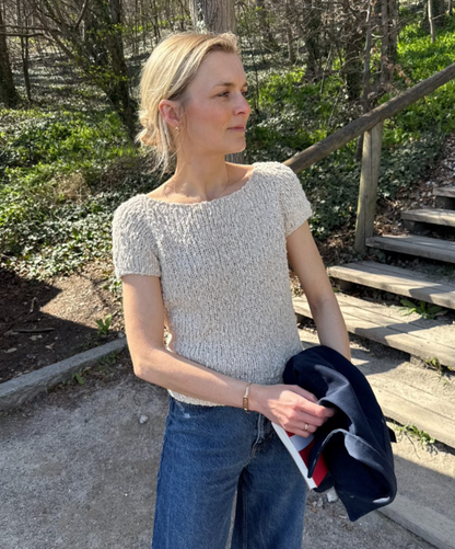 PetiteKnit Wave Tee pattern