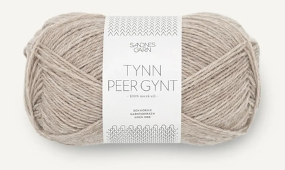 Tynn Peer Gynt Sandnes Garn - Treasure Modern Knitting