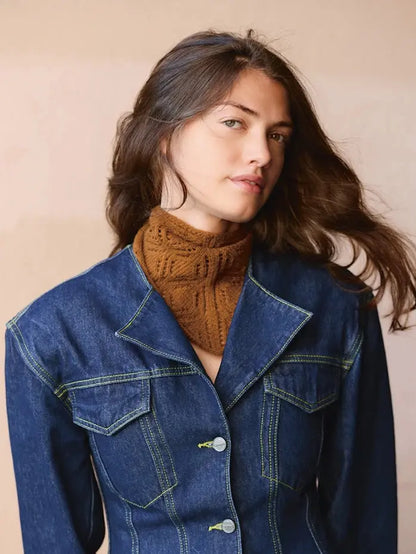 Sandnes Garn Agnes head scarf pattern