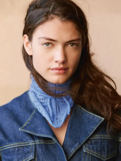 Sandnes Garn Agnes head scarf pattern