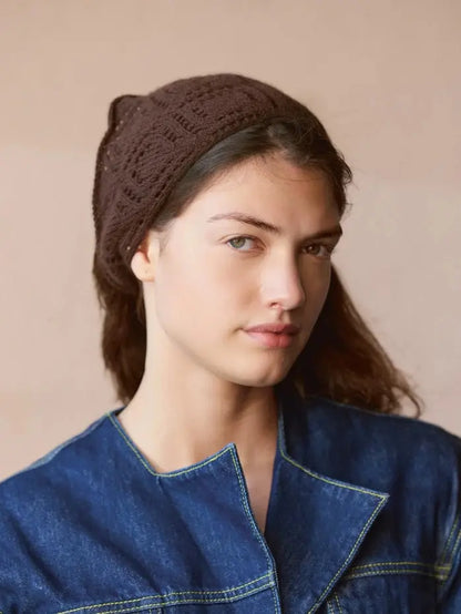 Sandnes Garn Agnes head scarf pattern Sandnes Garn