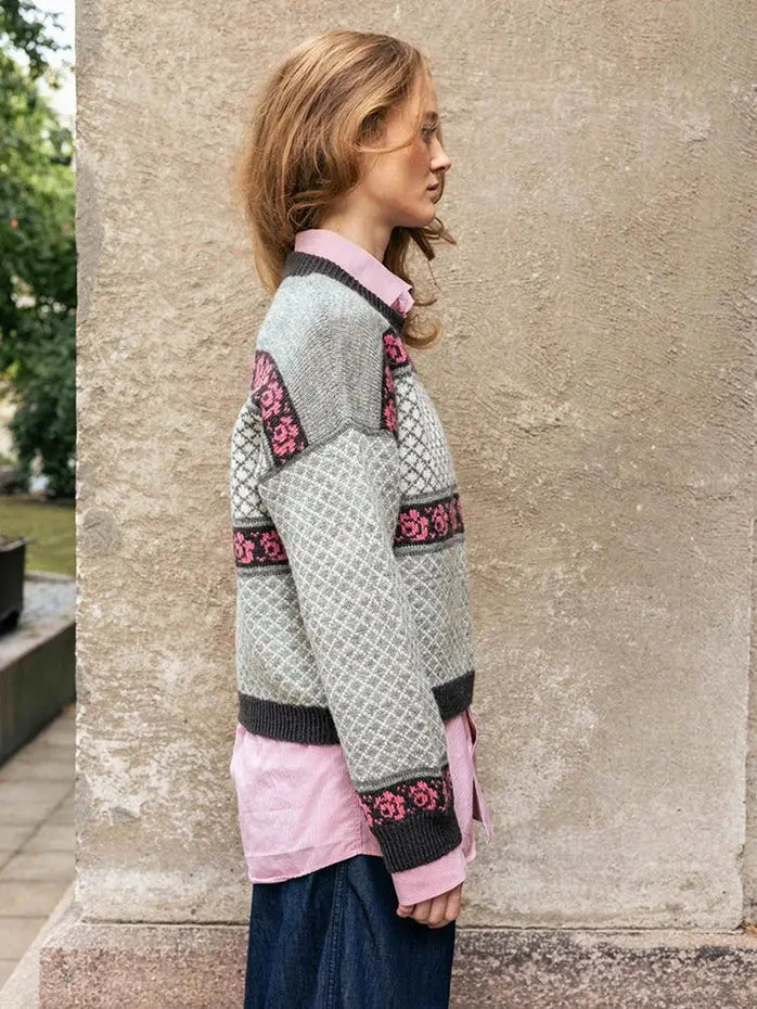 Sandnes Garn Blomengenser sweater pattern Sandnes Garn