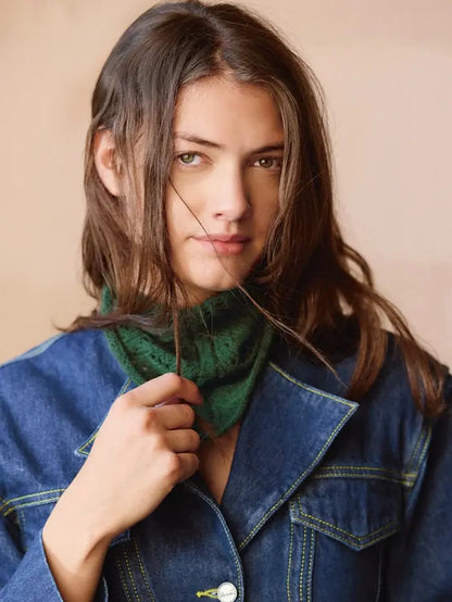 Sandnes Garn Cashmere Agnes head scarf yarn kit Sandnes Garn