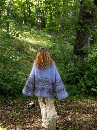Sandnes Garn Fun Chunky Marius sweater pattern Sandnes Garn