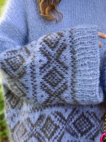 Sandnes Garn Fun Chunky Marius sweater pattern Sandnes Garn