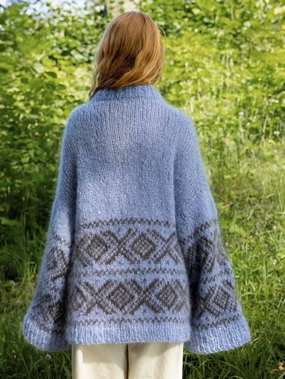 Sandnes Garn Fun Chunky Marius sweater pattern Sandnes Garn