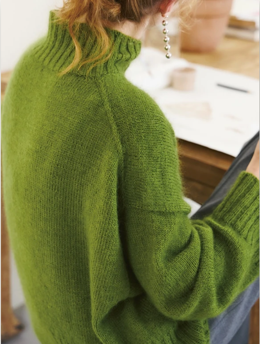 Sandnes Garn Mindy Sweater pattern  PRE- ORDER - Treasure Modern Knitting