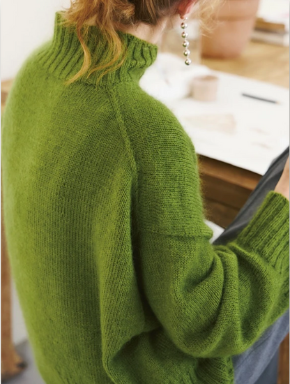 Sandnes Garn Mindy Sweater pattern  PRE- ORDER - Treasure Modern Knitting